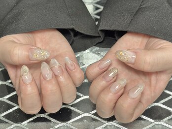 シックス バイ ダウ(6 by dow)/ホワイトニュアンスネイル