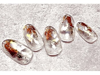 シシュ 梅田店(SyiSyu)/ワンカラー×ニュアンスネイル