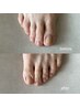 【nail】《サンダルを履く季節になる前におすすめ》foot ケアメニュー