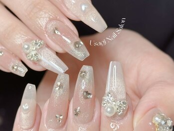 ウサギネイル 新大久保店(usagi nail)/キラキラネイル