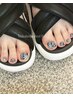 【FOOT限定クーポン】デザインアート定額コース！☆爪周りケアフットバス付