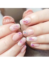 タンタ(Tanta)/定額ハンド チーク×ラメ