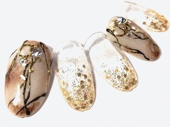 アンジュ(Ange)/月替わりデザイン!定額ジェル☆