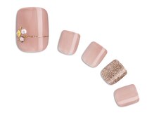 プラスネイル 池袋西口店(PLUS NAIL)/【1355】ラメ×パーツ￥8,789