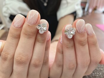 ネイルサロン ティプレシャス(T Precious)/上品キラキラネイル☆