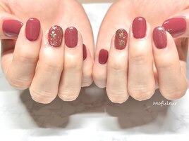 ボルドー・ミラーフラワー