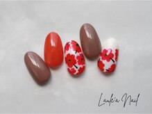 ラウレアネイル(Laule’a Nail)/【定額】フラワーネイル レトロ