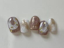 ネイルメゾン 天神店(NAIL MAISON)/ニュアンススターキラ￥12500