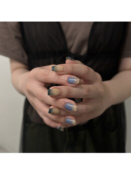 エラン(ELAN)/2色グラデ