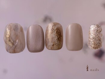 アイネイルズ 吉祥寺店(I nails)/グレージュ秋ニュアンス