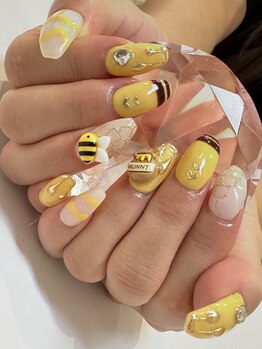 エクラン(ECRLN)の写真/当店人気No,１☆持ち込みデザインやストーンパーツ付け放題!思わず見とれてしまう指先へ♪フィルイン可能◎