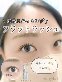 ニイアイラッシュ(Nii. eyelash)/フラットラッシュ