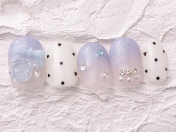 ネイルメゾン 渋谷店(NAIL MAISON)/マグネットグラデドット￥9000