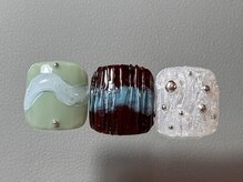 シューミーネイル(syu-mii nail)/【FOOT】親指art(2本)
