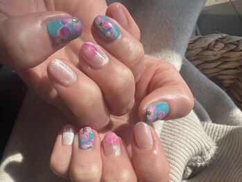 コハ 湘南台店(Koha)の写真/磁石が描く奥行きと透明感が大人気のマグネットネイル◎春の新作デザインも続々追加♪[湘南台/藤沢/辻堂]