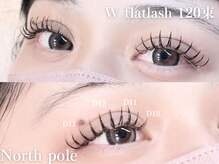 ノースポール(north pole)/LEDダブルフラットラッシュ120束