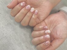 08ネイル(08 nail＆school)/春の桜design☆