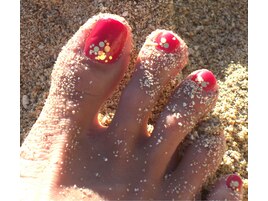 FOOT☆単色塗り