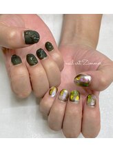 ネイルアート ジマー/90minartのちぐはぐ