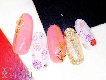 メイクプラスネイル ヴィヴィッド(MAKE+NAIL vivid)/◆和装ネイル◆