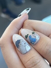 手描きアートネイル