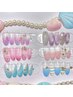 【3】初回ソフトジェルオフ無料！選べる6種定額ネイル¥6500