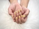 キラキライエローネイル☆SAYAKA