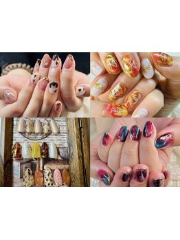 手描きアートが得意なサロン