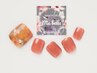 【フット贅沢コース】親指アート2本/フットバス角質ケア付き9,500円(税込)