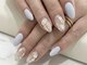 ネイルソファ 生駒(nail sofa)の写真/シンプルに大人っぽく、オフィスでも映える♪指先から叶える上品トレンドネイル♪