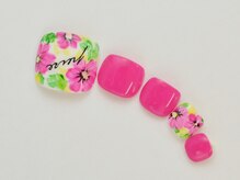 コットンローズ(Cotton Rose)/フットネイル