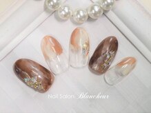 ネイルサロン ブランシュール(Nail Salon Blancheur)/秋色ニュアンスネイル