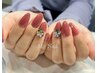 【輝くビジュー★】ワンカラービジュー2本付き◎¥7300～　90分