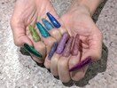 【スカルプ】ギャルネイル