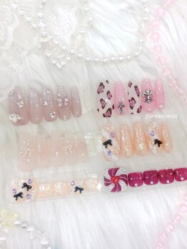 ファラウェイネイル(Faraway nail)/10月分定額NEWサンプル♪