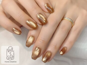 ネイルズガッシュ 大森駅前店(NAILs GUSH)/マグネット/ミラー/フィルイン