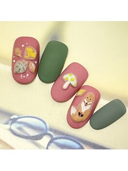 ラ カゼッタ(La casetta)/3Dきつねキノコネイル
