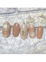 サロンドココ(Salon de Coco)/ニット柄ネイル