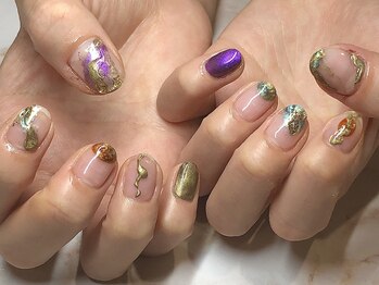 プリズム(PRISM)/ジェルネイル個性派ニュアンス