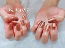 ユーネイルズ 恵比寿(Yu.NAILS.)/秋◎マグネットネイル◎オーロラ