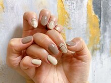 モグネイル(Mogunail)/11.12月定額A チェックネイル