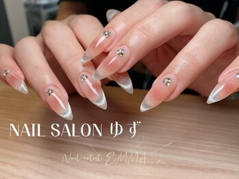 ゆず/チークネイル/ワンホンネイル