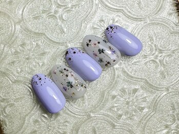 ビューティフルムーン ネイル 本厚木(Beautiful Moon Nail)/☆押し花定額☆