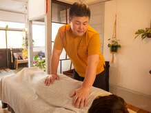 こりほぐし 図書館前/施術スタイル