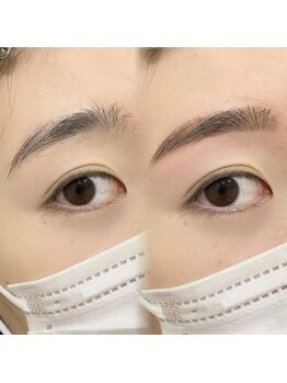 チルアンドアイ 千葉駅前店(Chill&Eye)/美眉スタイリング/BeforeAfter