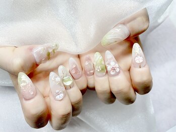 モルフォネイル(Morpho nail)/持ち込みデザイン