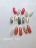 【全員】ハンド→9月のデザインネイル(ケア込み)¥6600→¥6100