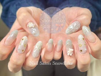 スノーフレーク(Snowflake)/可愛い冬デザイン♪