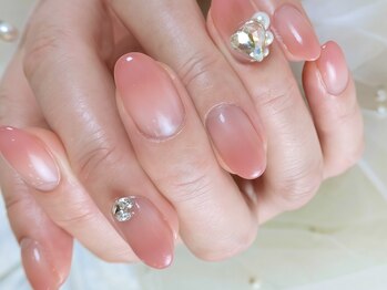 ネイルサロンアンドスクール バニラ(nailsalon&school VANILLA)/うるツヤグラデーション