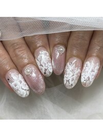 ブライダルネイル♪